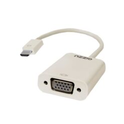 Gizzu HDMI To VGA With Audio Adapter - White - Image 1