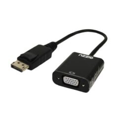 Gizzu Display Port To VGA Adapter - Black - Image 1