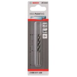 Bosch - Metal Drill Bit HSS Pointteq - 3.0mm - Image 1