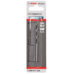 Bosch - Metal Drill Bit HSS Pointteq - 4.5mm - Image 1