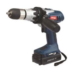 Ryobi - Lithium-Ion Cordless Driver Drill With Impact - 18V - Image 1