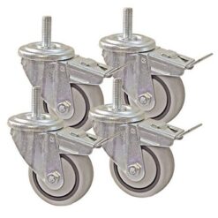 Kreg - 3 Inch Dual Locking Caster Set - 4 Piece - Image 1