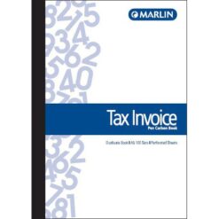 Marlin A5 Duplicate Pen Carbon Book - Tax Invoice - Image 1