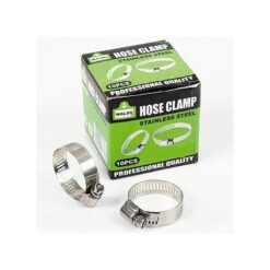 Hose Clamp - Stainless Steel Band. 10-22mm  #GS6  (10/Pack) - Image 2