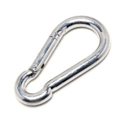 Shackle Spring Link Nickle Plated 10mmx100mm - Image 1