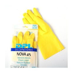 Glove Work/Home Latex Rubber Large - Image 1