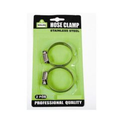 Hose Clamp - Stainless Steel Band. 32-57mm  #GS28  (2/Pack) - Image 2