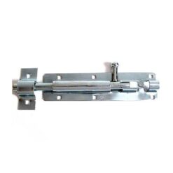 Barrel Bolt Galvanised 150mm x 12mm Shoot - Image 1