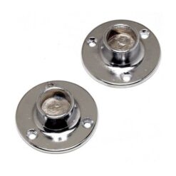 Waldo Bracket 19mm Chrome Plated Flange - Image 1