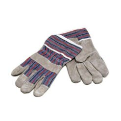 Glove-Leather-Work 5Cm Wrist-Candystripe - Image 1