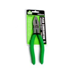 Plier Comb.200mm Pvc Grip Green Waldo - Image 1