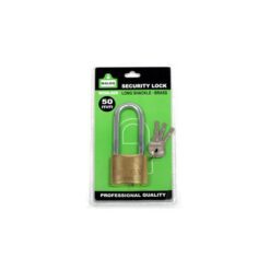 Padlock L/S Brass Waldo 50mm #L265 - Image 1