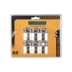 Kaufmann - 6 Piece 30mm Brass Lock Set - Image 2