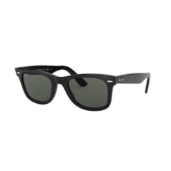 Ray-Ban Original Wayfarer Classic Sunglasses - Polished Black/Green - Image 1