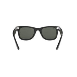 Ray-Ban Original Wayfarer Classic Sunglasses - Polished Black/Green - Image 2