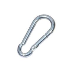 MTS - Snap Hook / Zink Plated Snap Hook 6mm x 60mm - 10 Piece - Image 1