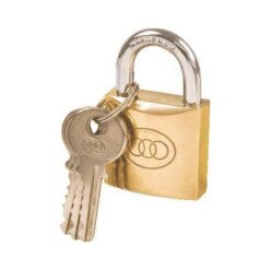 Padlock Tri Brass (Keyed Alike) - 32mm - Image 1