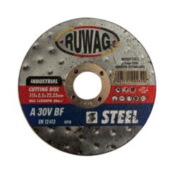 Ruwag - Cutting Disc / Steel Abrasive Cutting Disc 115mm - Pack of 25 - Image 1