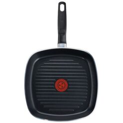 Tefal - 26cm Extra Non-Stick Grill Pan - Black - Image 1