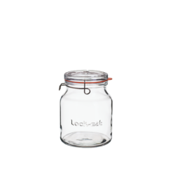 Luigi Bormioli - 2 Litre Lock-Eat Glass Handy Jar With Lid - Image 1