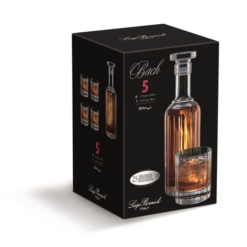 Luigi Bormioli - Bach Glass Whisky Set - Set of 5 - Image 1