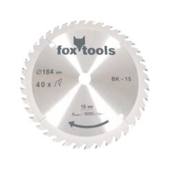 Fox Circular Saw Blade S/ProTCT 184X30X40T - Image 1