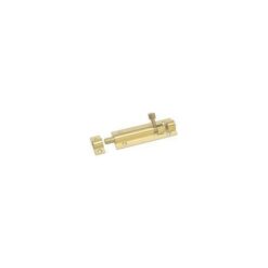 Mackie Bolt Barrel Str S/Brass 75mm 1Piece - Image 1