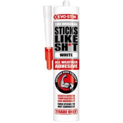 Evo-Stik Sticks Like Grab Adhesive White - 290ml - Image 1