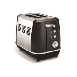 Morphy Richards - Toaster 2 Slice Stainless Steel Black - 900W "Evoke" - Image 1