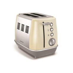 Morphy Richards - Toaster 2 Slice Stainless Steel Cream - 900W "Evoke" - Image 1