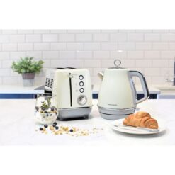 Morphy Richards - Toaster 2 Slice Stainless Steel Cream - 900W "Evoke" - Image 2