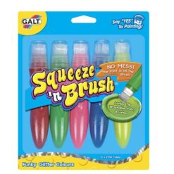 GALT - Squeeze & Brush- 5 Glitter Colours - Image 1