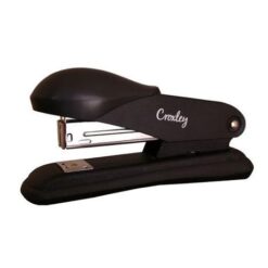 Croxley Half Strip Stapler Metal Body with Plastic Trim - Black - Image 1