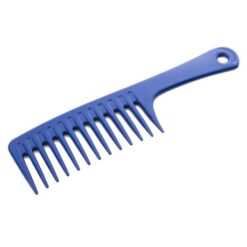 Lucky Wide Toothed Comb With Handle - Black - Image 1