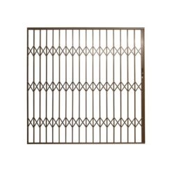 Armourdoor Alu Trellis 2.1mx2.1m Security Gate - Bronze - Image 3