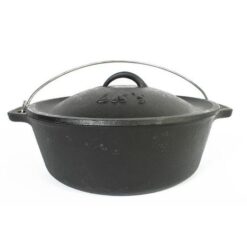 LK's - Cast Iron Bake Pot No 10 - Size 3.0 Litre - Image 1