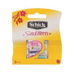 Schick Silk Effects Female Blades 3's - Image 1