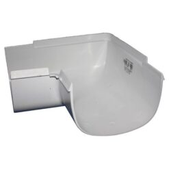 Agrinet Pvc D-Shape Gutter Corner - Image 1