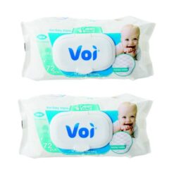 Voi Baby Wet Wipes - 2 Pack (72 Pieces) - Image 1