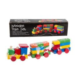 Wooden Educational Train Set - Image 1