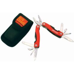 Tork Craft Mini Multitool with Nylon Pouch - Red - Image 1