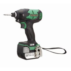 Hitachi  Li-ion 1/4" Hex 150Nm T C/Cas Impact Drive Cordless - WH18DBDL-L1 - Image 1