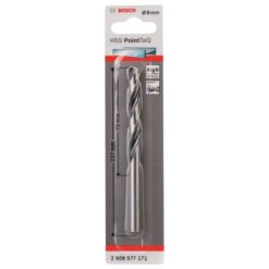 Bosch - Metal Drill Bit HSS Pointteq - 8.0mm - Image 1