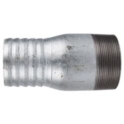 Bulk Pack x 2 Galvanised Swage Adaptor - 80mm - Image 1