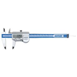 ACCUD Coolant Proof Digital Caliper With Calibration Cert 0-150mm - Image 1