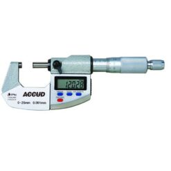 ACCUD Digital Outside Micrometer.Ip65.With Calibration Cert 25-50mm 0.001M - Image 1