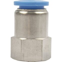 Aircraft Pu Hose Fitting Straight Stud 12mm-3/8 F - Image 1