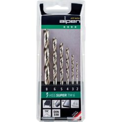 Alpen Hss Super Drill Bit Set 6 Piecec 2-8mm - Image 1