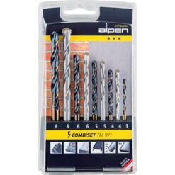 Alpen Hss/Masonry Drill Bit Kombi Set 3-8mm - Image 1