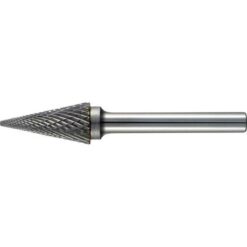 Alpen TC Rotary Burr 12mm Conical Pointed Nose for Hard Metals - Image 1